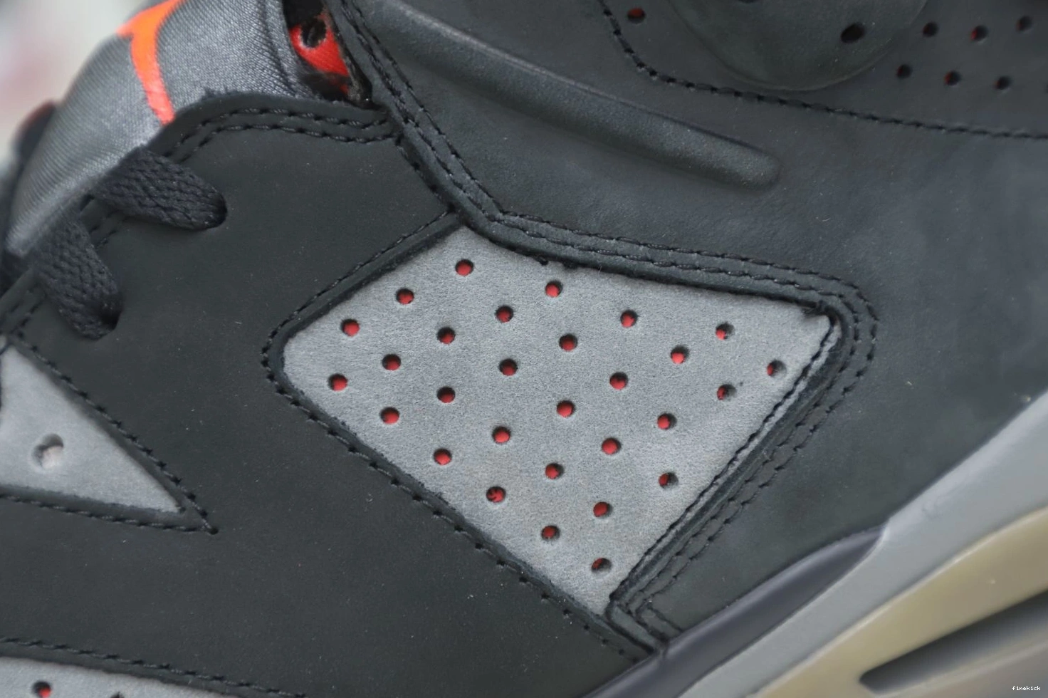 JORDAN X PARIS SAINT-GERMAIN AIR 6 RETRO GREY' 'IRON 0904